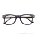 2023 Tendance Parim Peculiar UV Mens Business acétate Eyeglass Grasses Frames